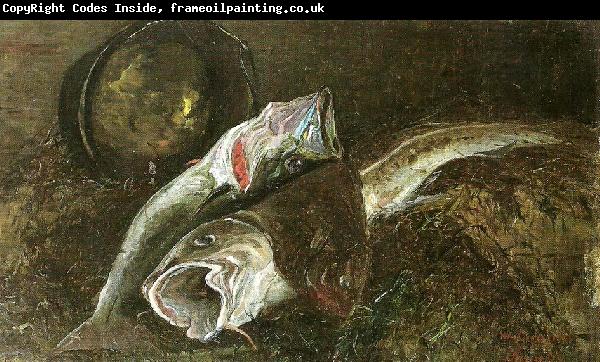 wilhelm von gegerfelt nature morte med fisk